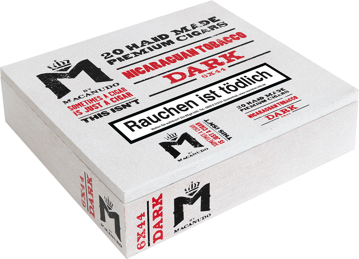 M by Macanudo Dark Corona - Kiste seitlich geschlossen