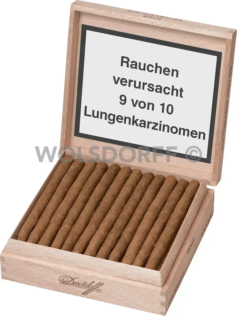 Davidoff Mini Cigarillos Silver Kiste offen