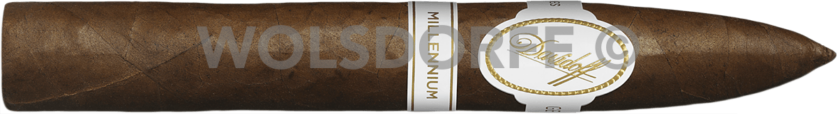 Davidoff Millennium Piramides - Zigarre waagerecht
