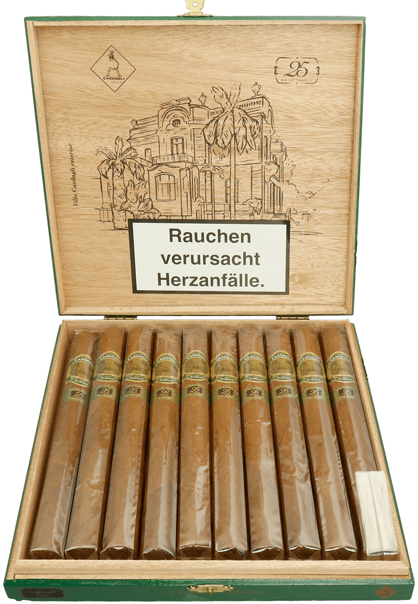 Casdagli Double Corona - Kiste vorne geöffnet