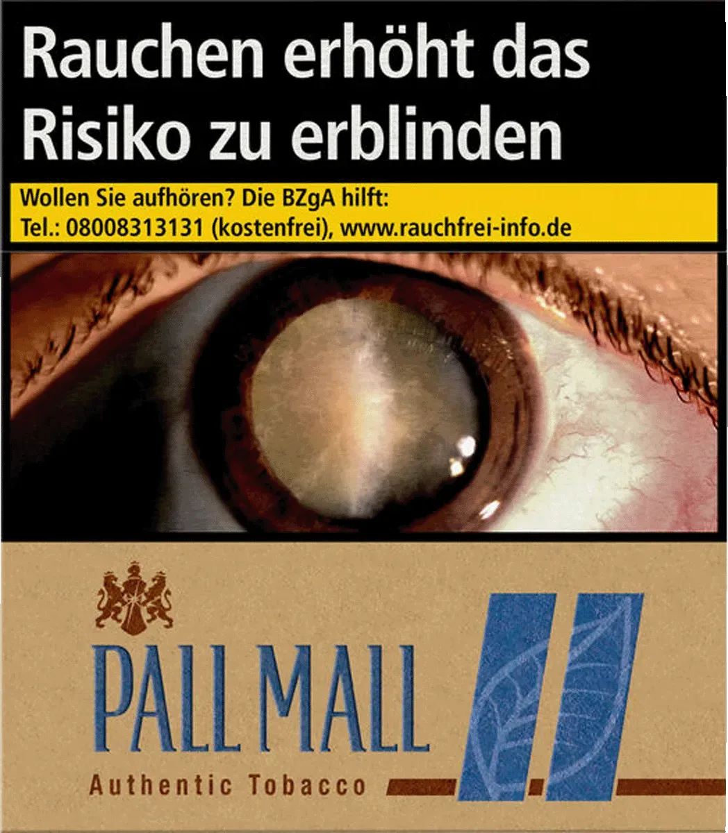 Pall Mall Authentic Blue Super Packung von vorne