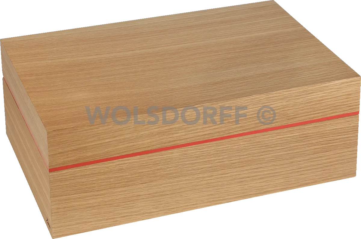Zino Humidor Oak red seitlich