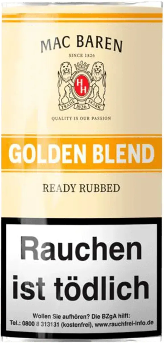 Mac Baren Golden Blend Beutel Vorderseite