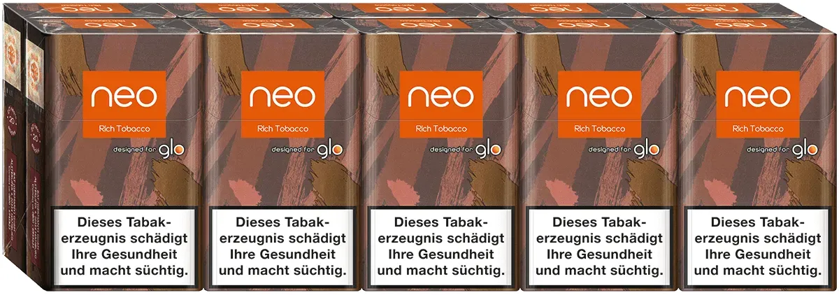 neo Rich Tobacco Gebinde Vorderseite