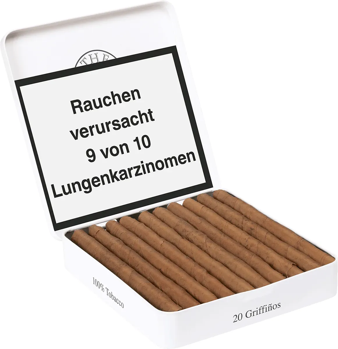 Griffinos Schachtel offen