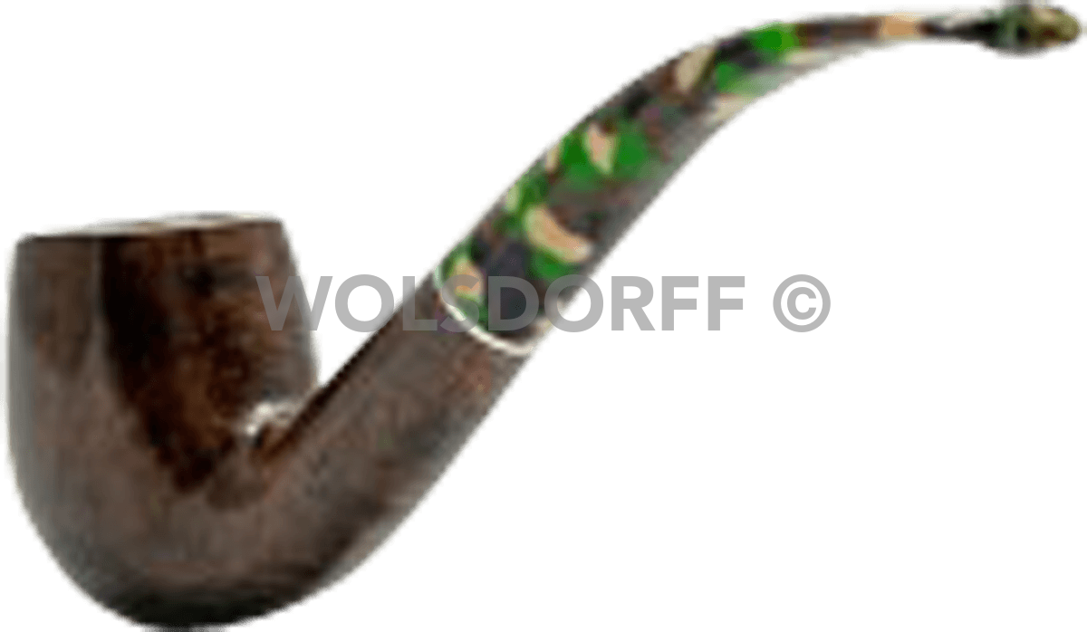 Savinelli Pfeife Camouflage Brown - Pfeife seitlich