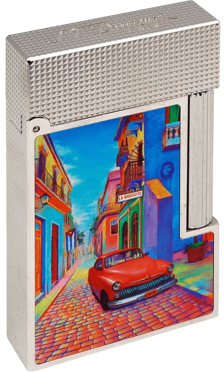 Dupont L2 Havana Platine Vorderseite