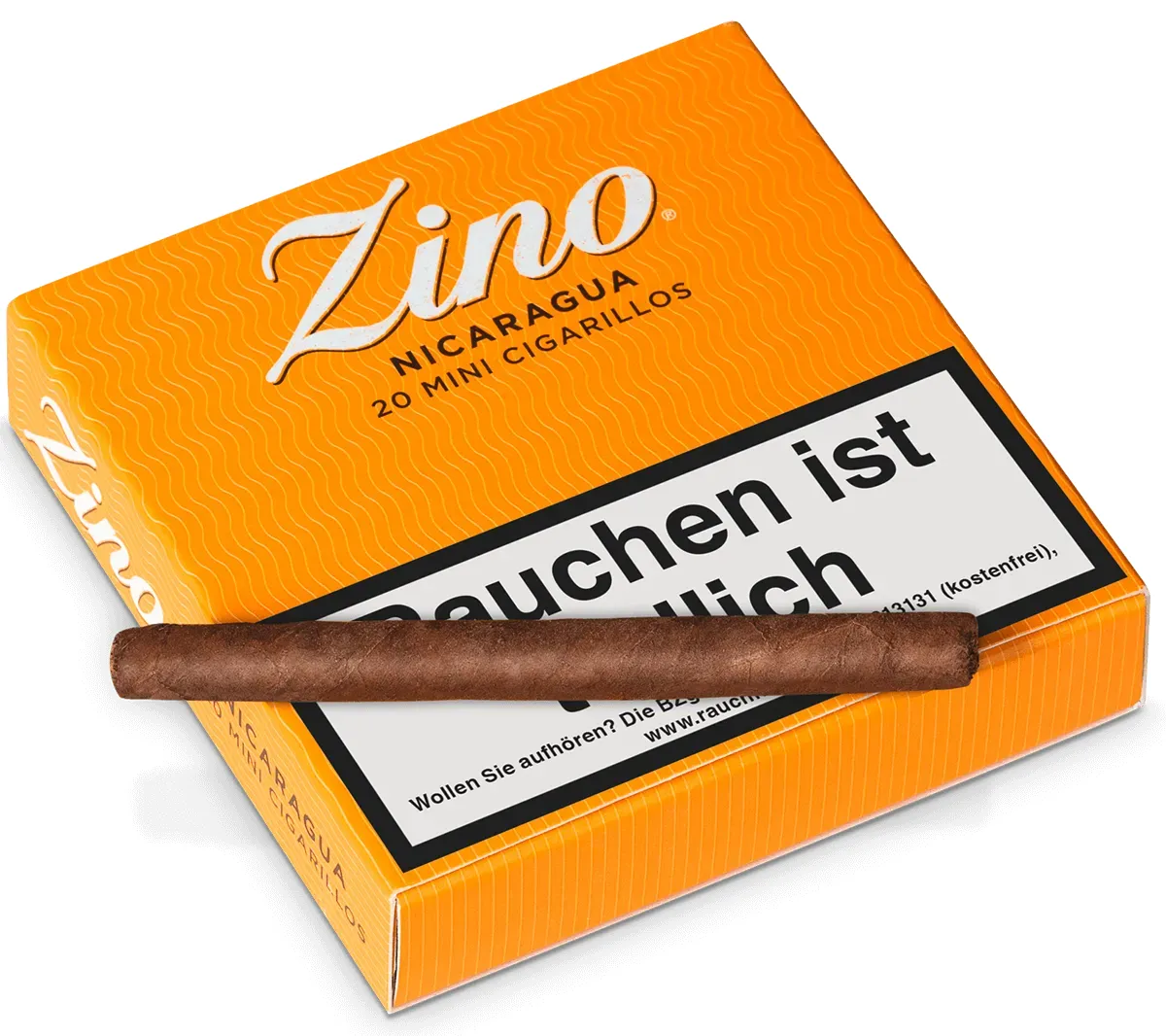 Zino Mini Cigarillos Nicaragua Schachtel mit Inhalt