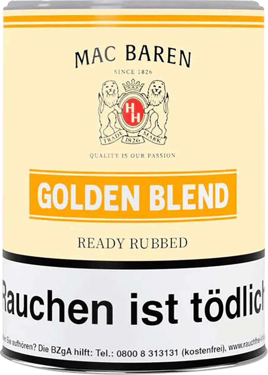 Mac Bren Gold Blend Dose Vorderseite