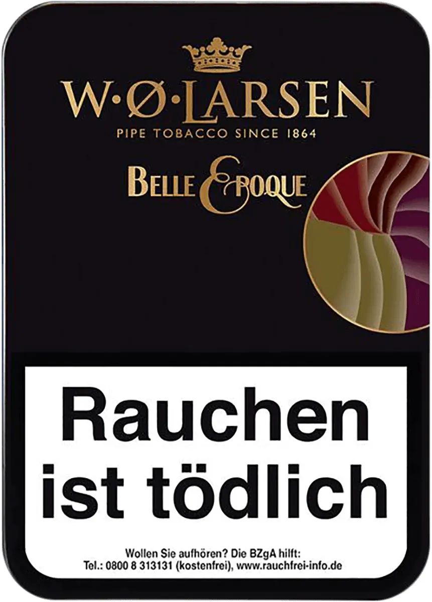 WO Larsen Belle Epoque Dose Vorderseite