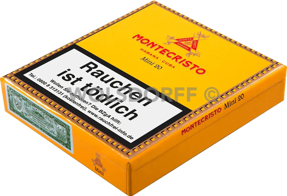 Montecristo Mini Schachtel liegend