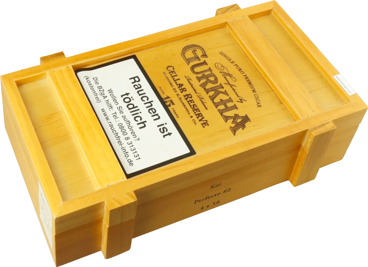 Gurkha Koi Box liegend