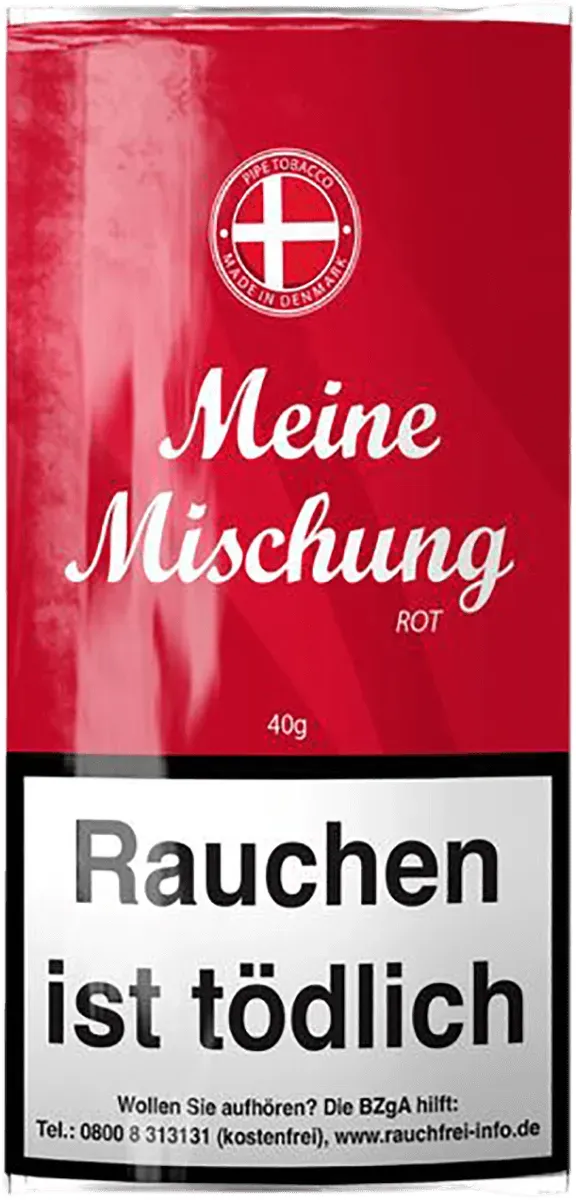 Meine Mischung Rot 40g  Packung, Vorderseite