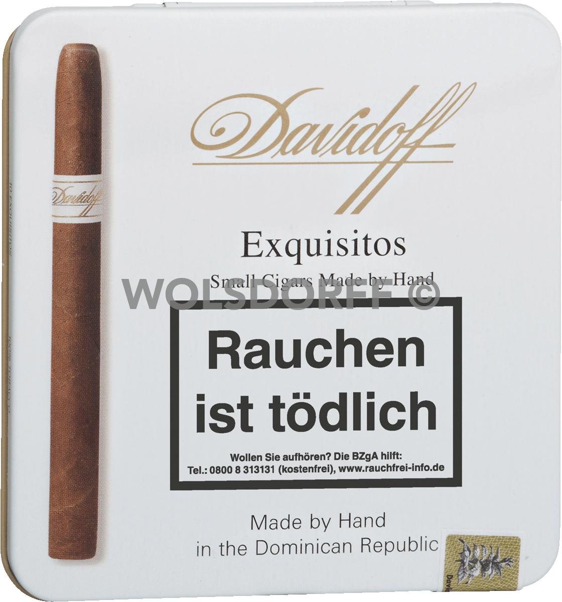 Davidoff Signature Exquisitos - Metalletui geschlossen