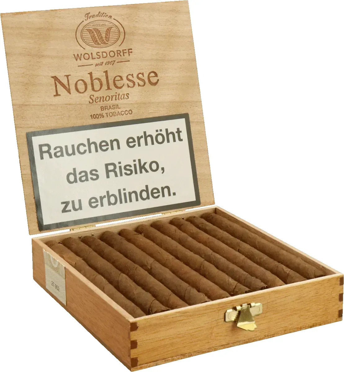 Noblesse Senorita Brasil Kiste offen Seite