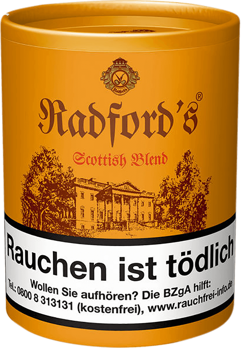 Radford's Scottish Blend - Dose vorne