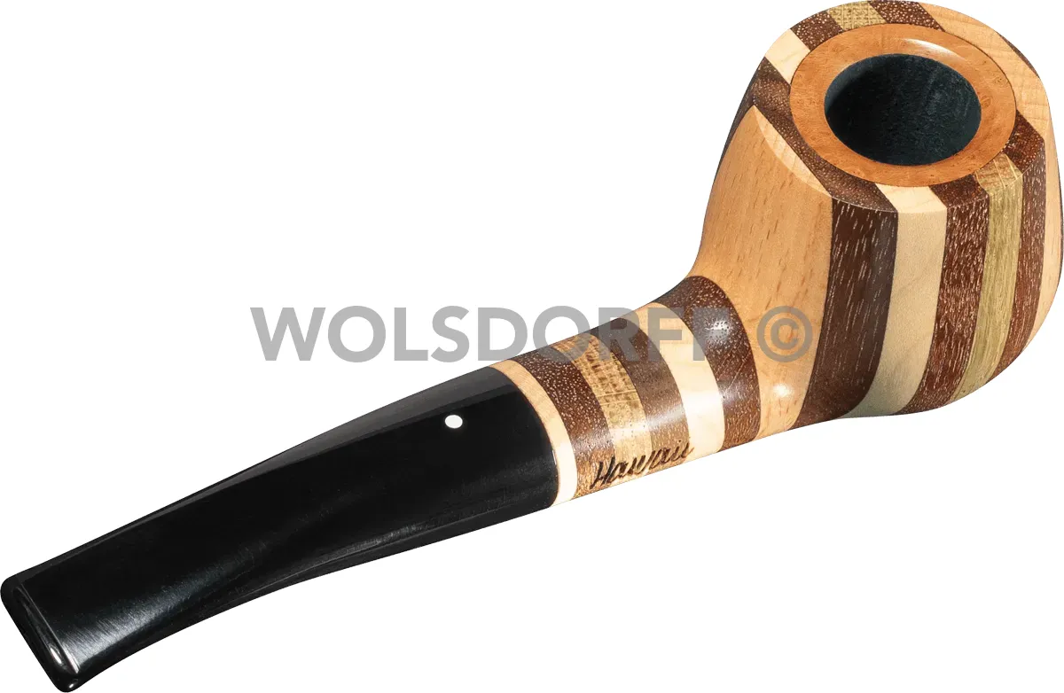 Vauen Pfeife Hawaii HW 34 schräg seitlich
