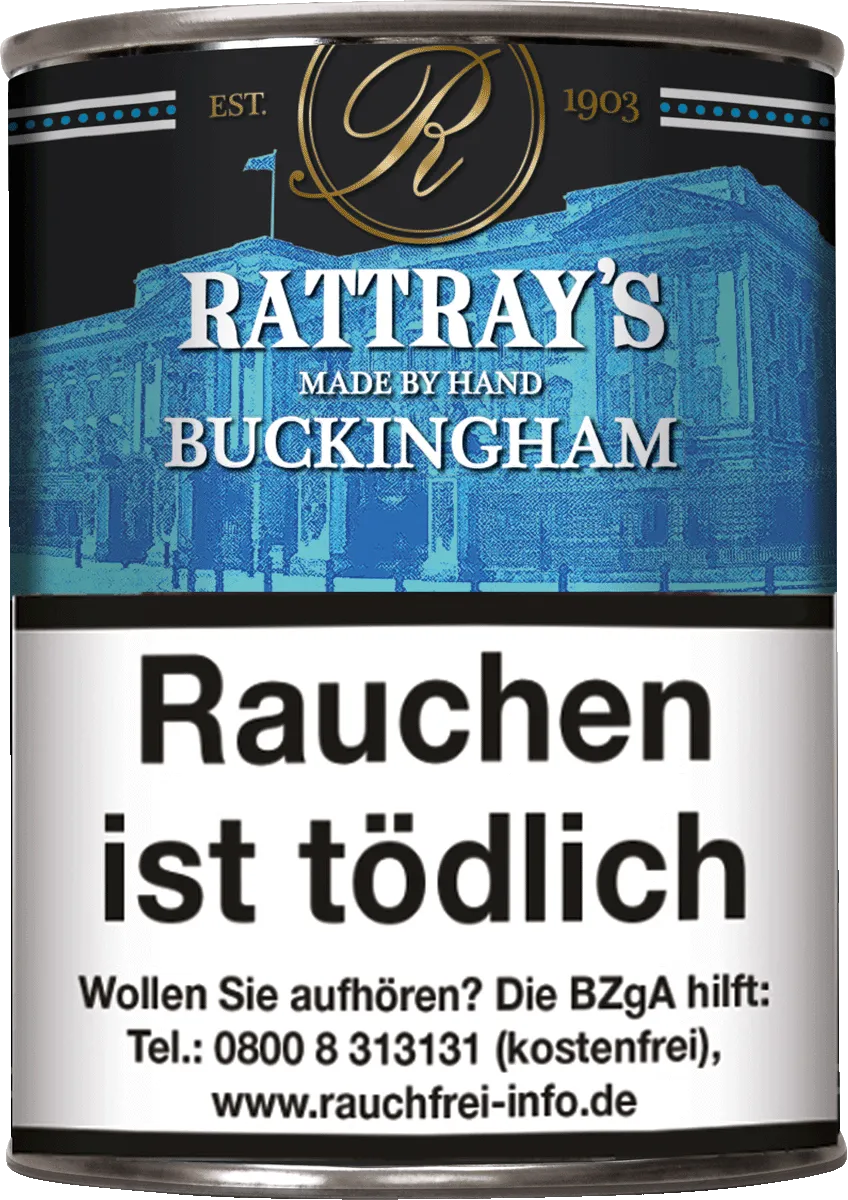 Rattray’s Aromatic Collection Buckingham Dose stehend von vorne