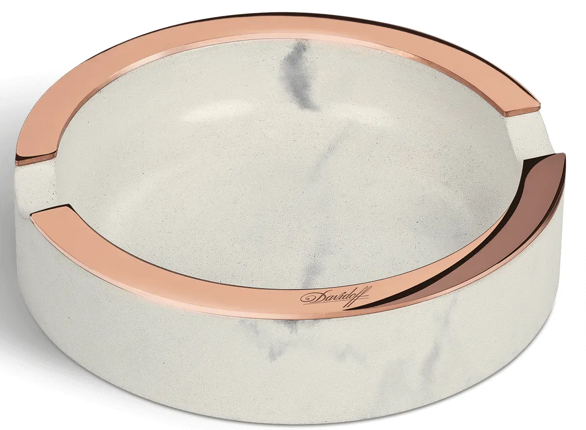 Davidoff Concrete Ascher weiß klein Frontansicht