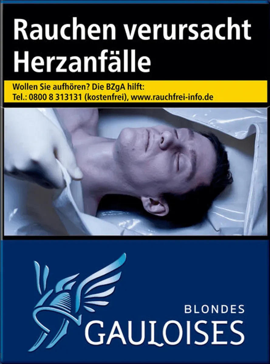 Gauloises Blond Blau 3XL Schachtel