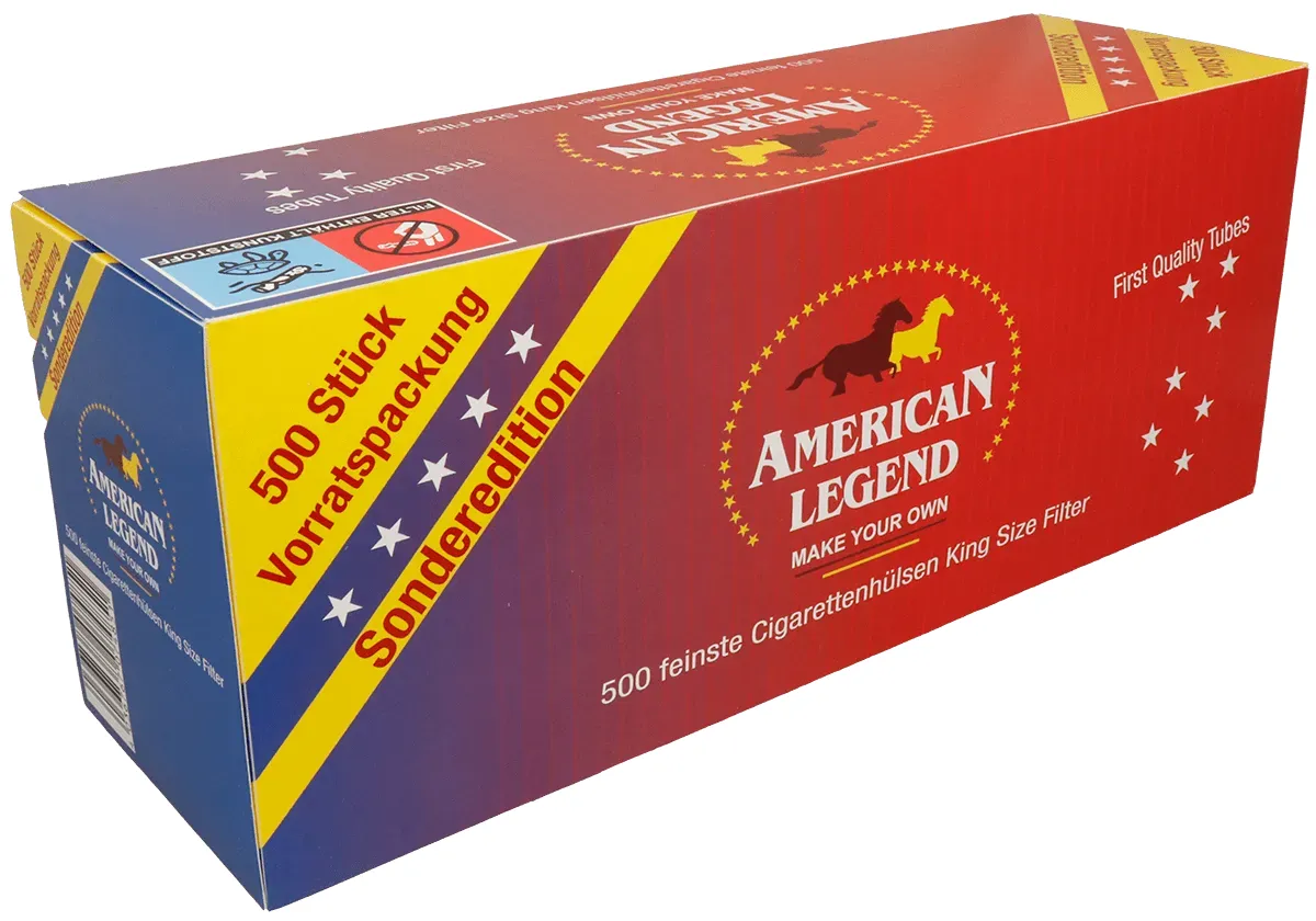 American Legend Papierfilter Schachtel stehend