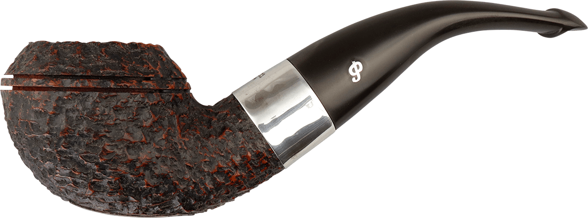 Peterson Pfeife rustic - Pfeife seitlich