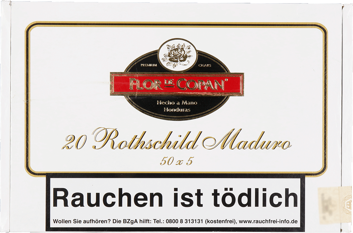 Flor de Copán Maduro - Kiste vorne geschlossen