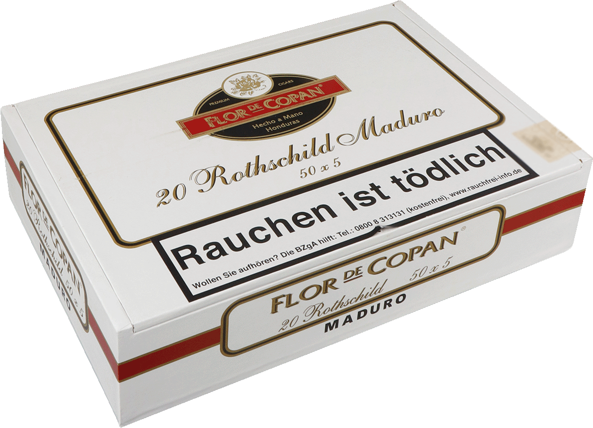 Flor de Copán Maduro - Kiste seitlich geschlossen