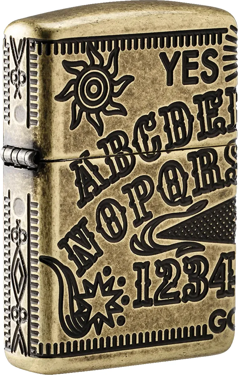 Zippo Ouija Vorderansicht