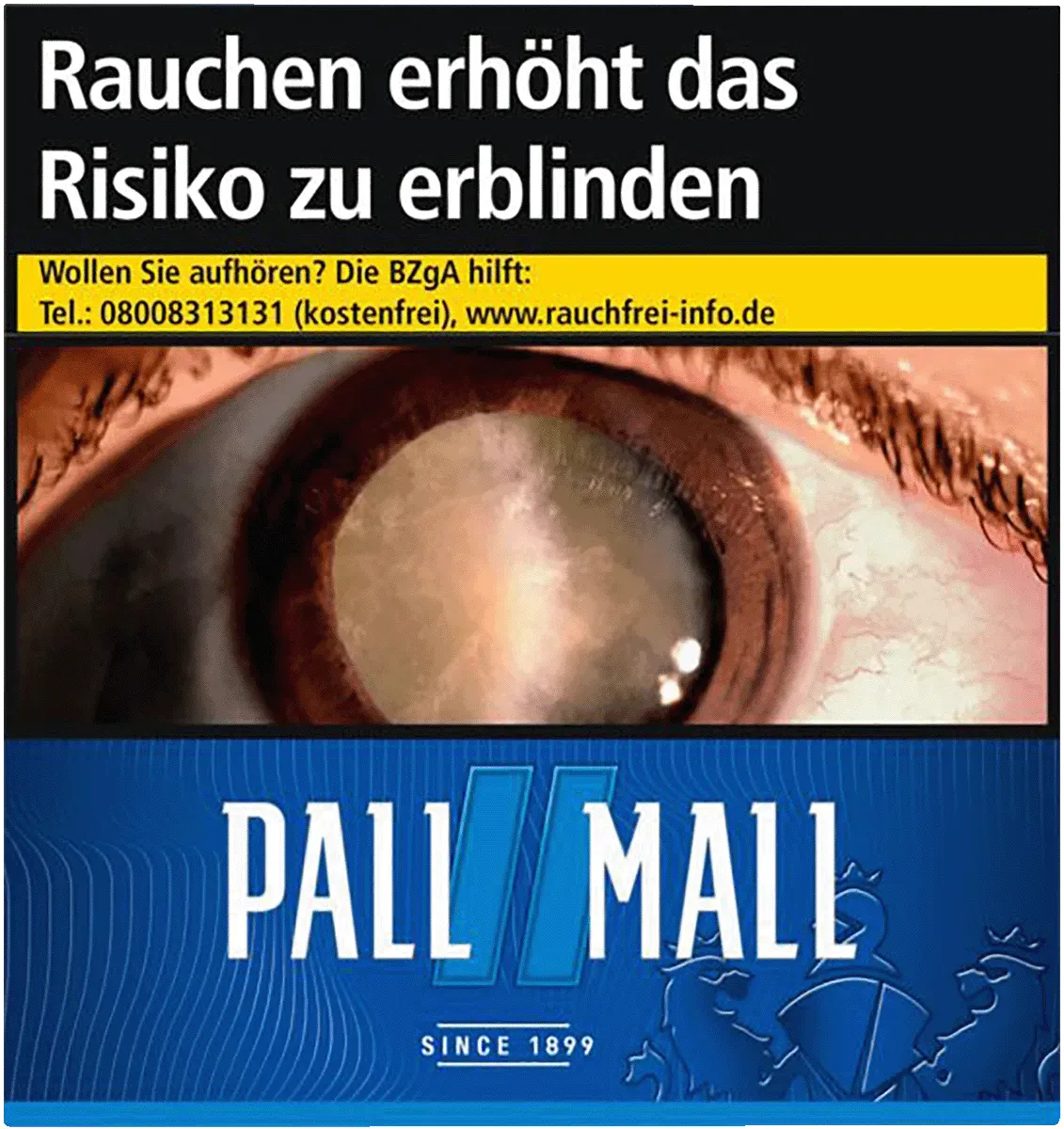 Pall Mall Blue King Vorderseite