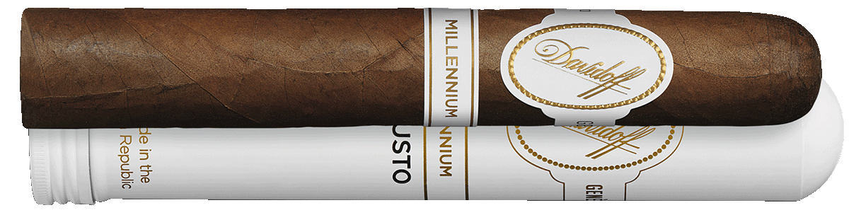 Davidoff Millennium Robusto Tubos - Zigarre mit Alutube