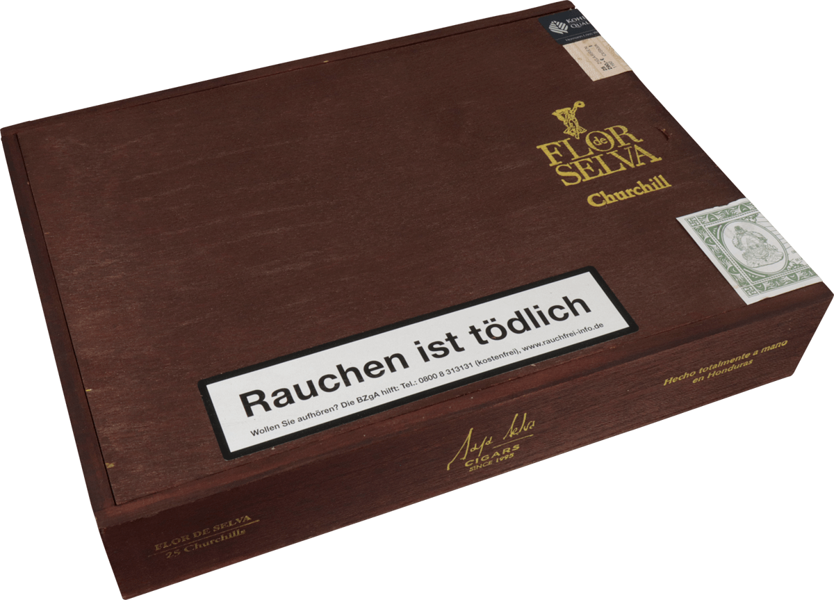 Flor de Selva Classic Churchill - Kiste seitlich geschlossen