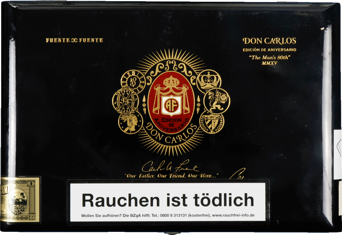 Arturo Fuente Don Carlos - Kiste vorne geschlossen