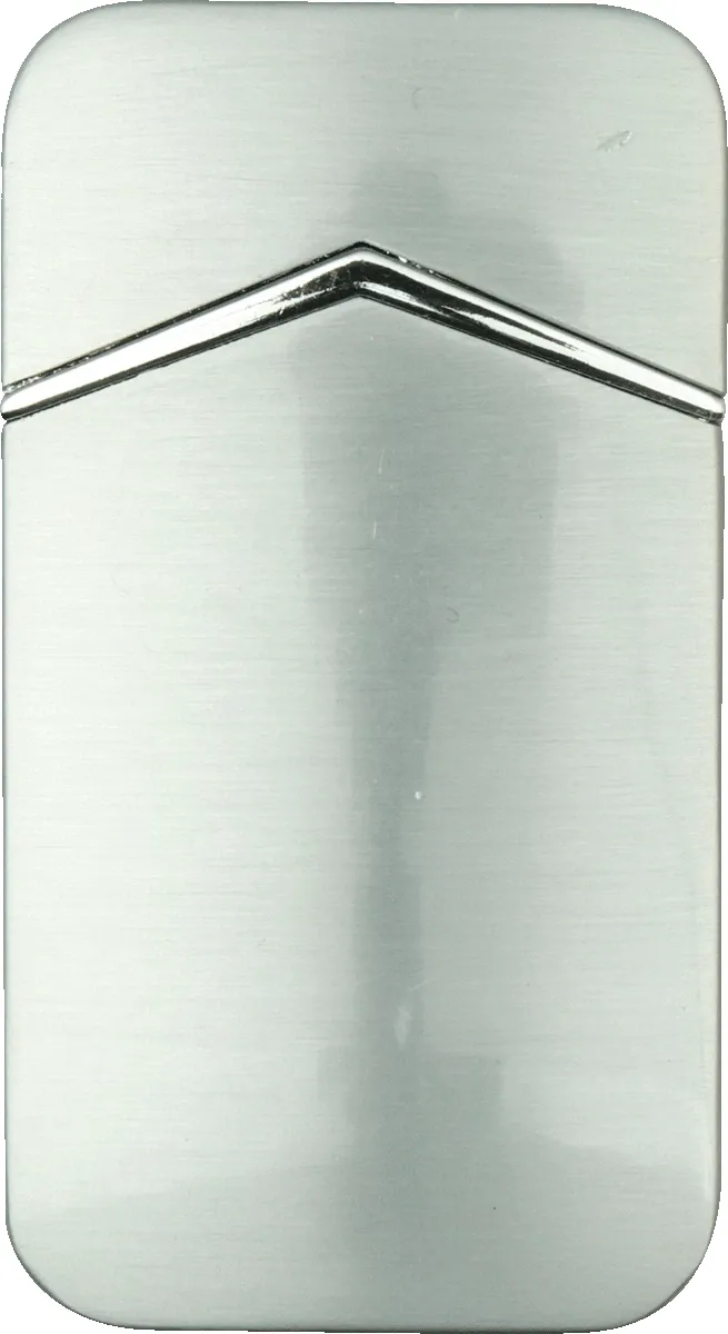 Cool Feuerzeug Chrom Satin stehend