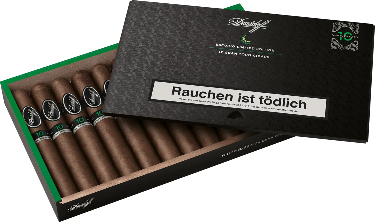 Davidoff Escurio Limited Edition Kiste liegend