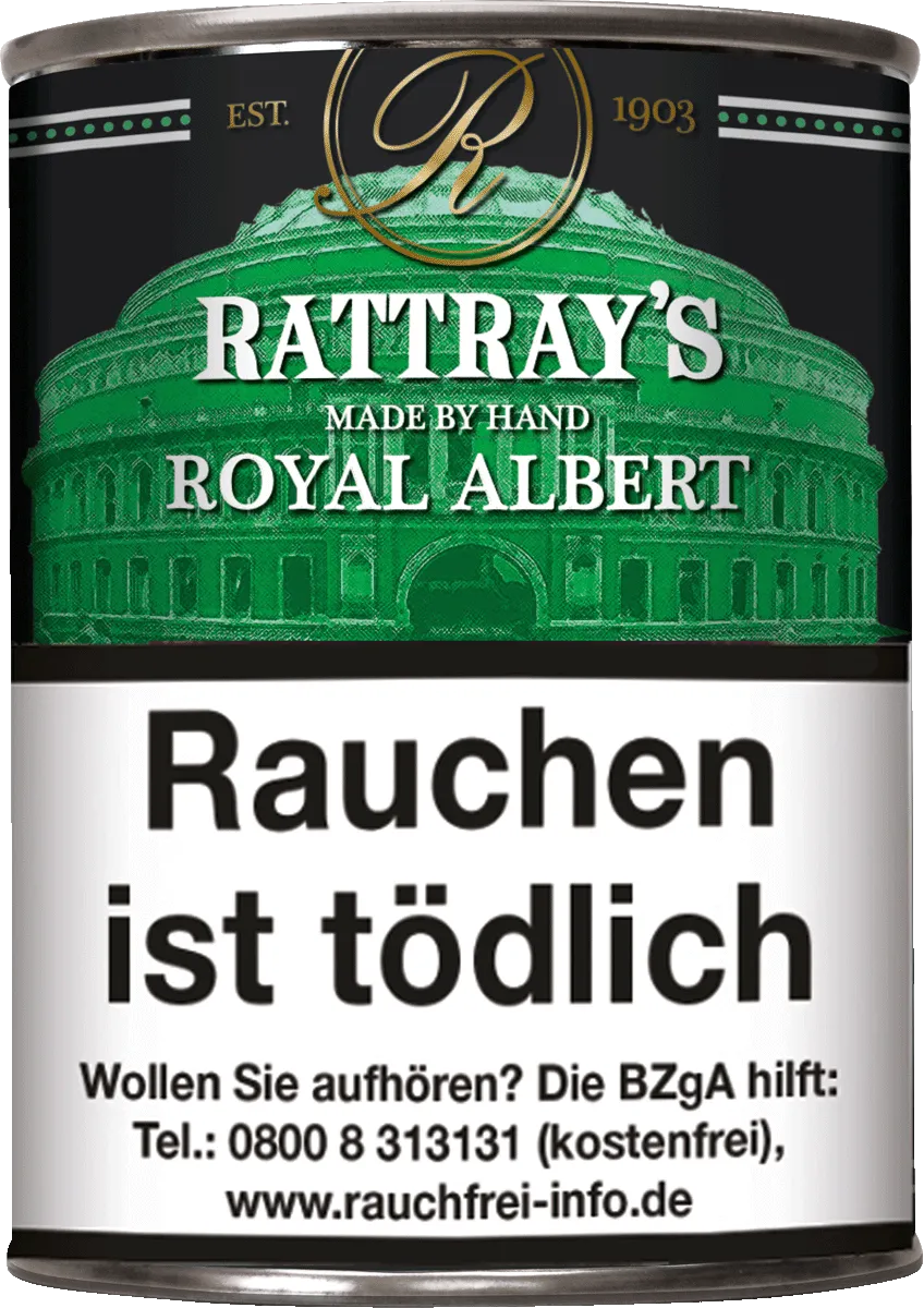 Rattray’s Aromatic Collection Royal Albert Dose stehend von vorne
