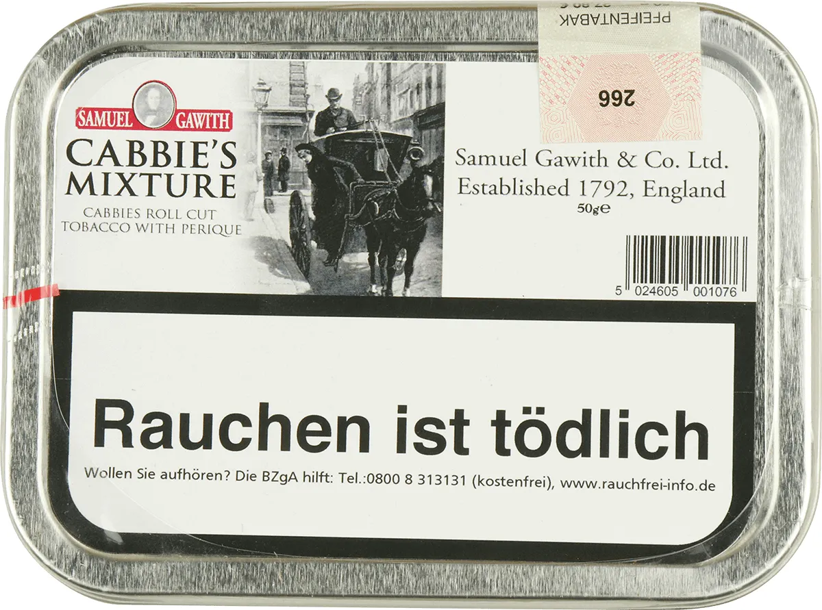 Samuel Gawith Cabbies Mixture Dose Vorderseite
