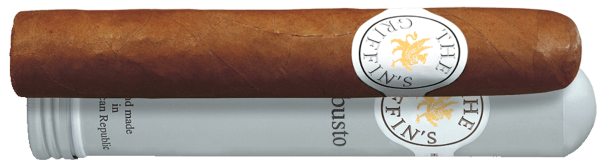 The Griffin's Classic Robusto - Alutube mit Zigarre