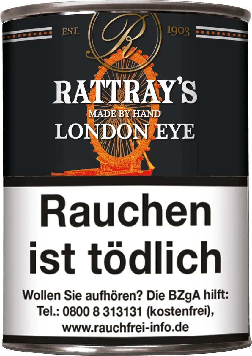 Rattray’s Aromatic Collection London Eye Dose stehend von vorne
