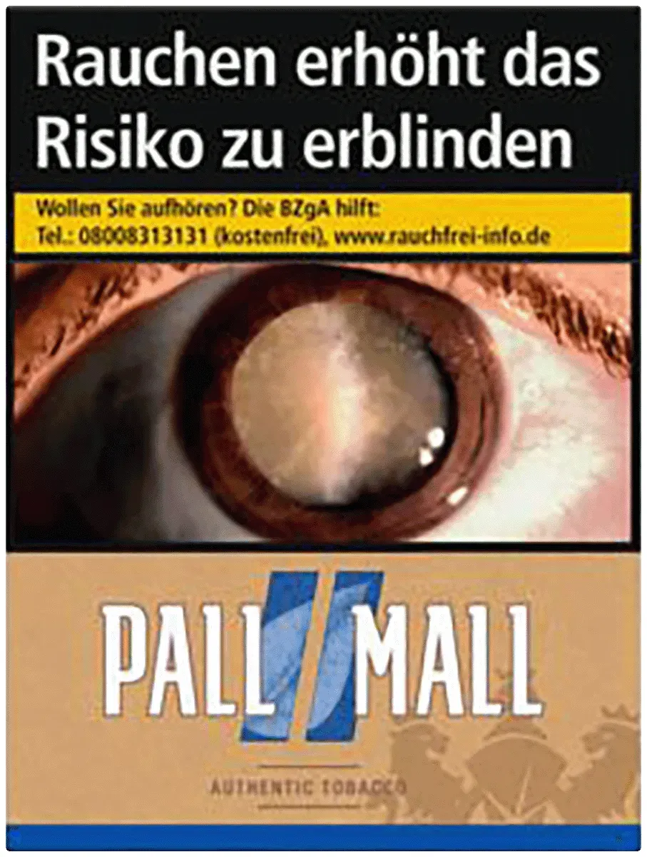 Pall Mall Authentic Blue Giga Packung von vorne