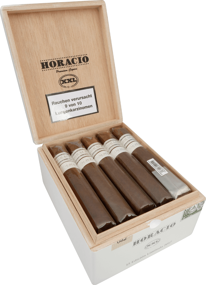 Horacio XXL - Kiste seitlich geöffnet