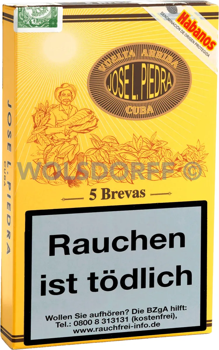 Jose L. Piedra Brevas - Pappetui vorne geschlossen