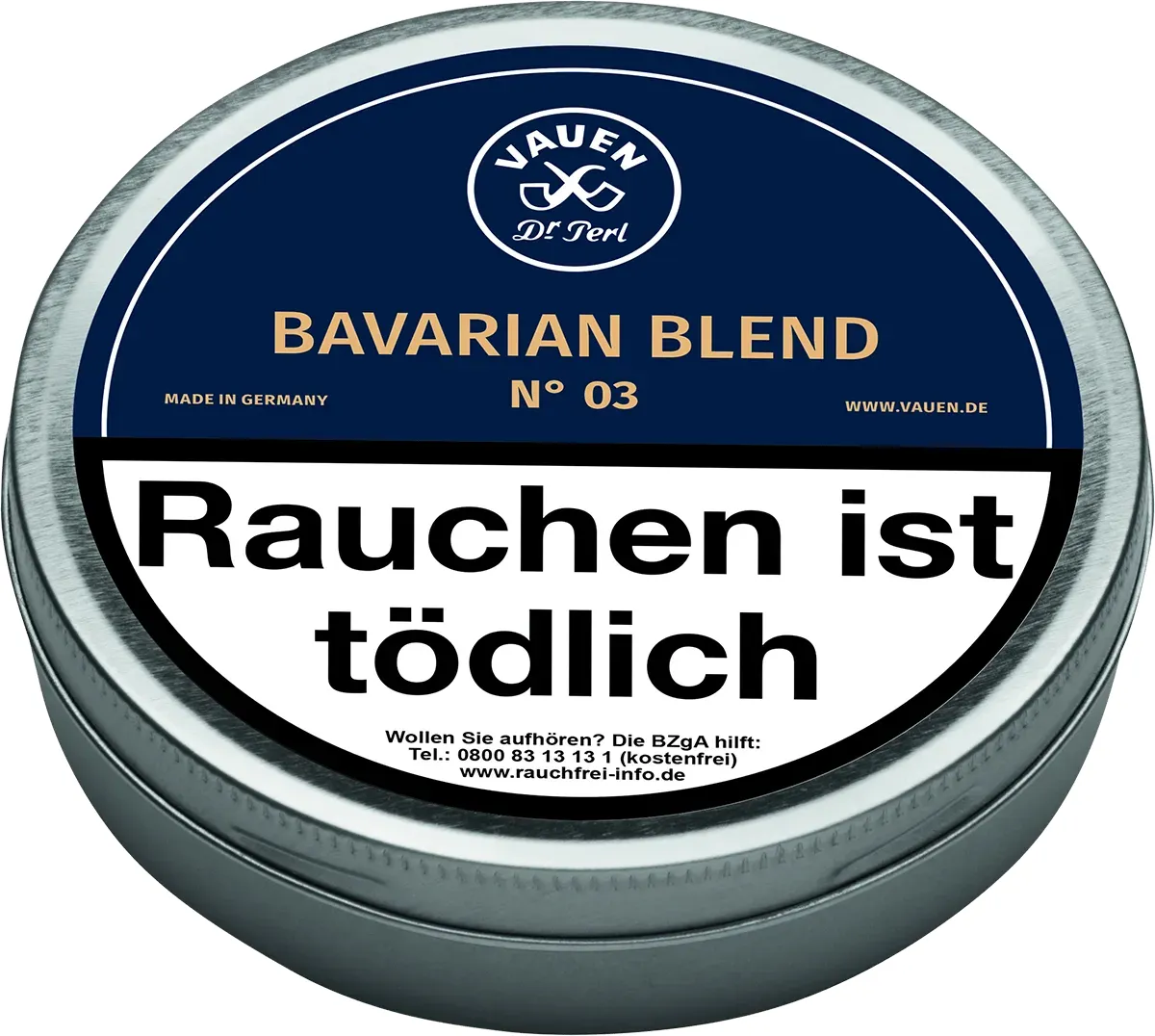 Vauen Bavarian Blend Dose liegend
