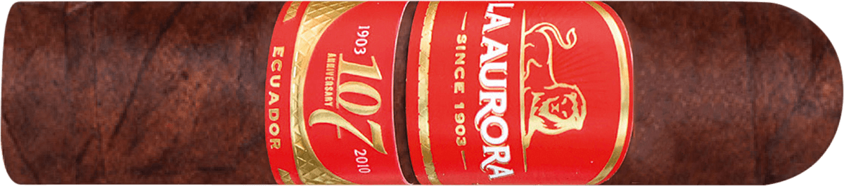 La Aurora 107 Sumo Short Robusto - Zigarre waagerecht