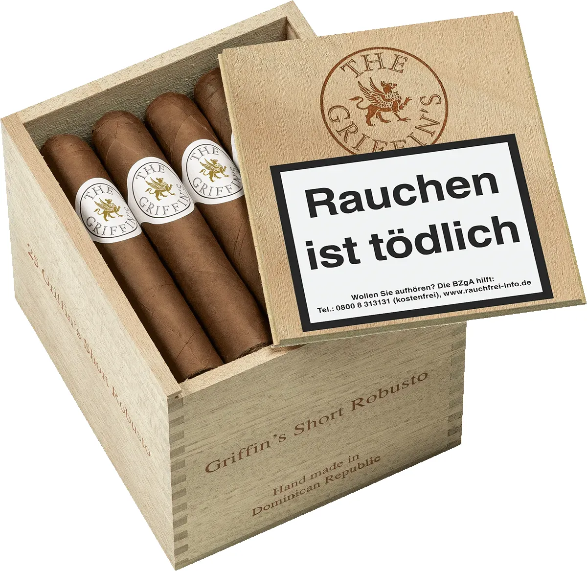 The Griffin´s Schachtel offen