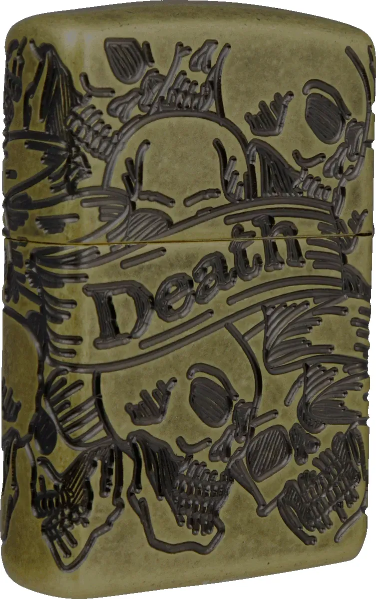 Zippo freedom Skull Vorderseite