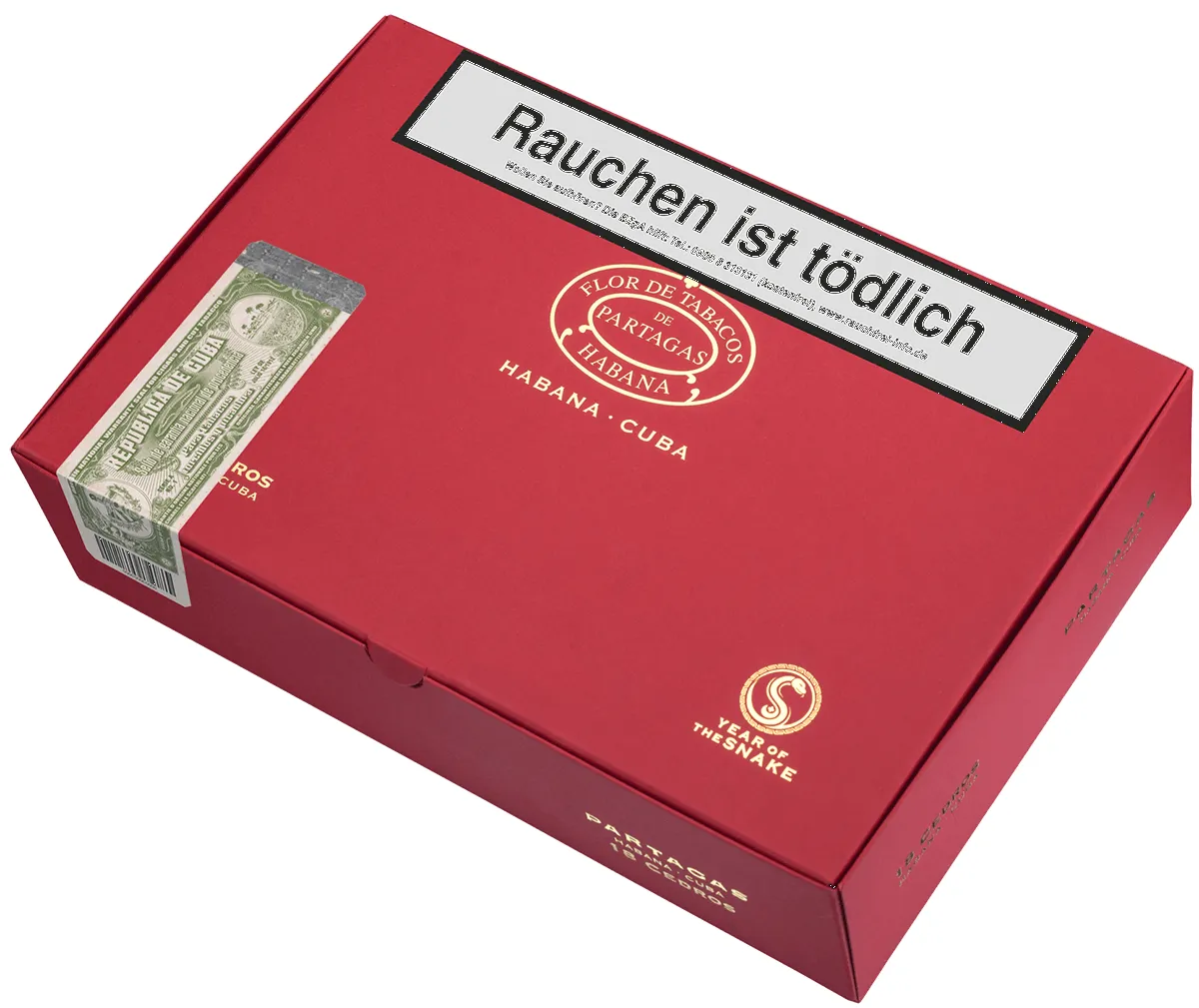 Partagas Cedrs Year of the Snake Umverpackung