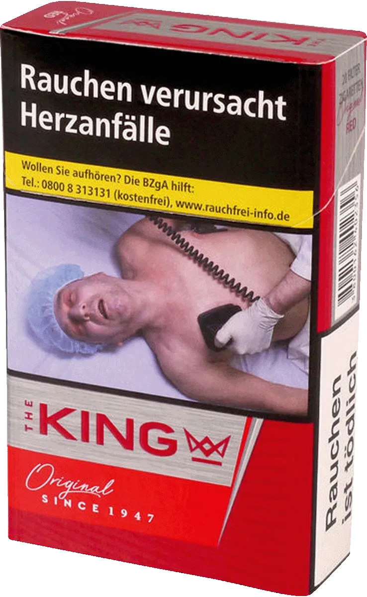 King Red OP Vorderseite von oben rechts seitlich
