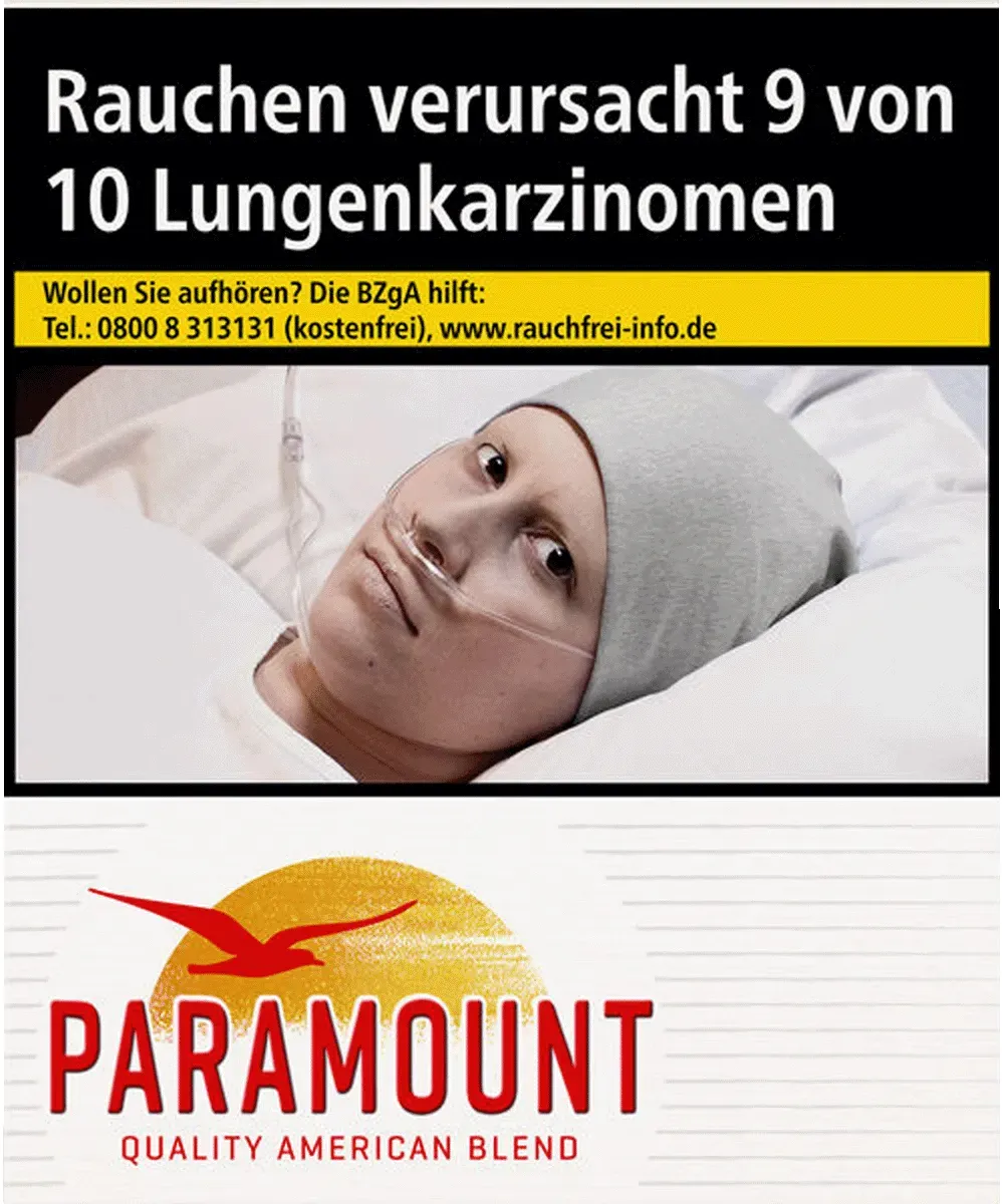 Paramount Red 3 XL Zigarette Packung von vorne