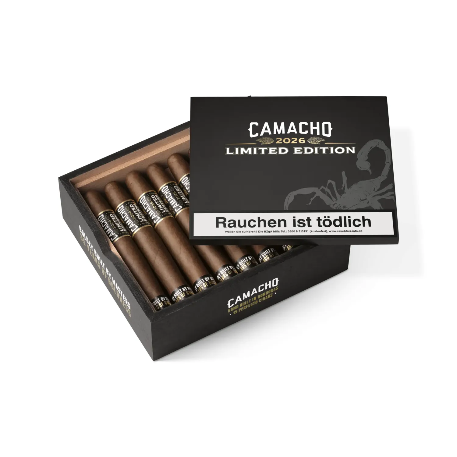 Camacho Limited Edition 2026 Kiste offen